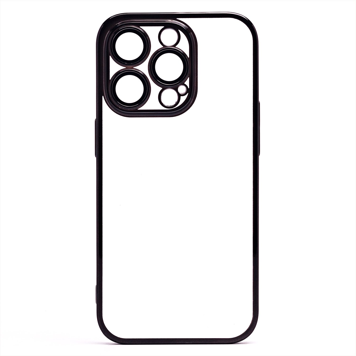 

Чехол iPhone 14 Pro пластиковый с закрытой камерой <черный>, iPhone 14 Pro
