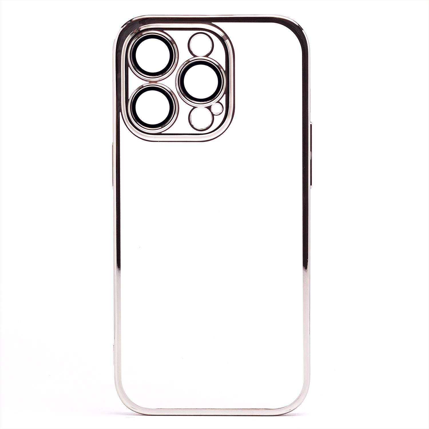 

Чехол iPhone 14 Pro пластиковый с закрытой камерой <серебристый>, iPhone 14 Pro
