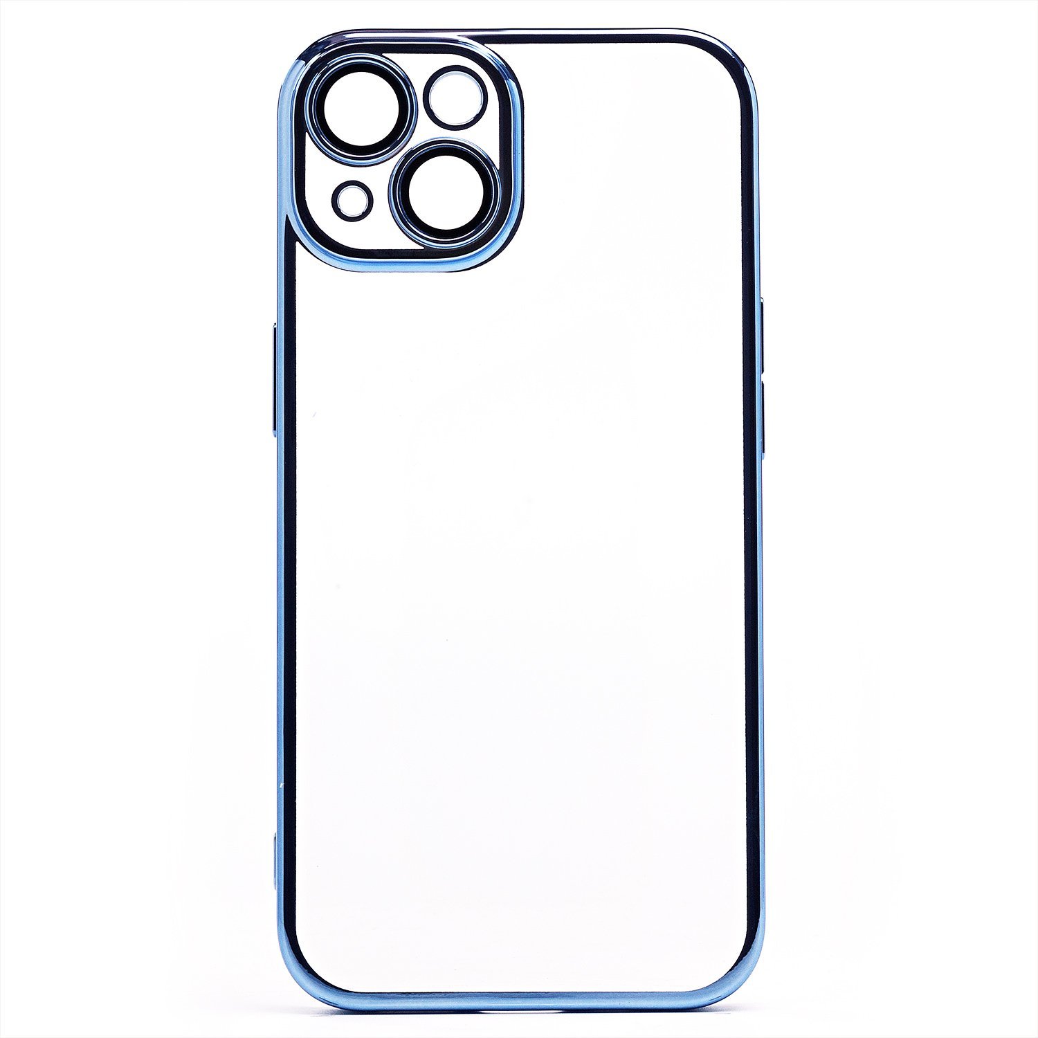 

Чехол iPhone 14 пластиковый с закрытой камерой <синий>, iPhone 14