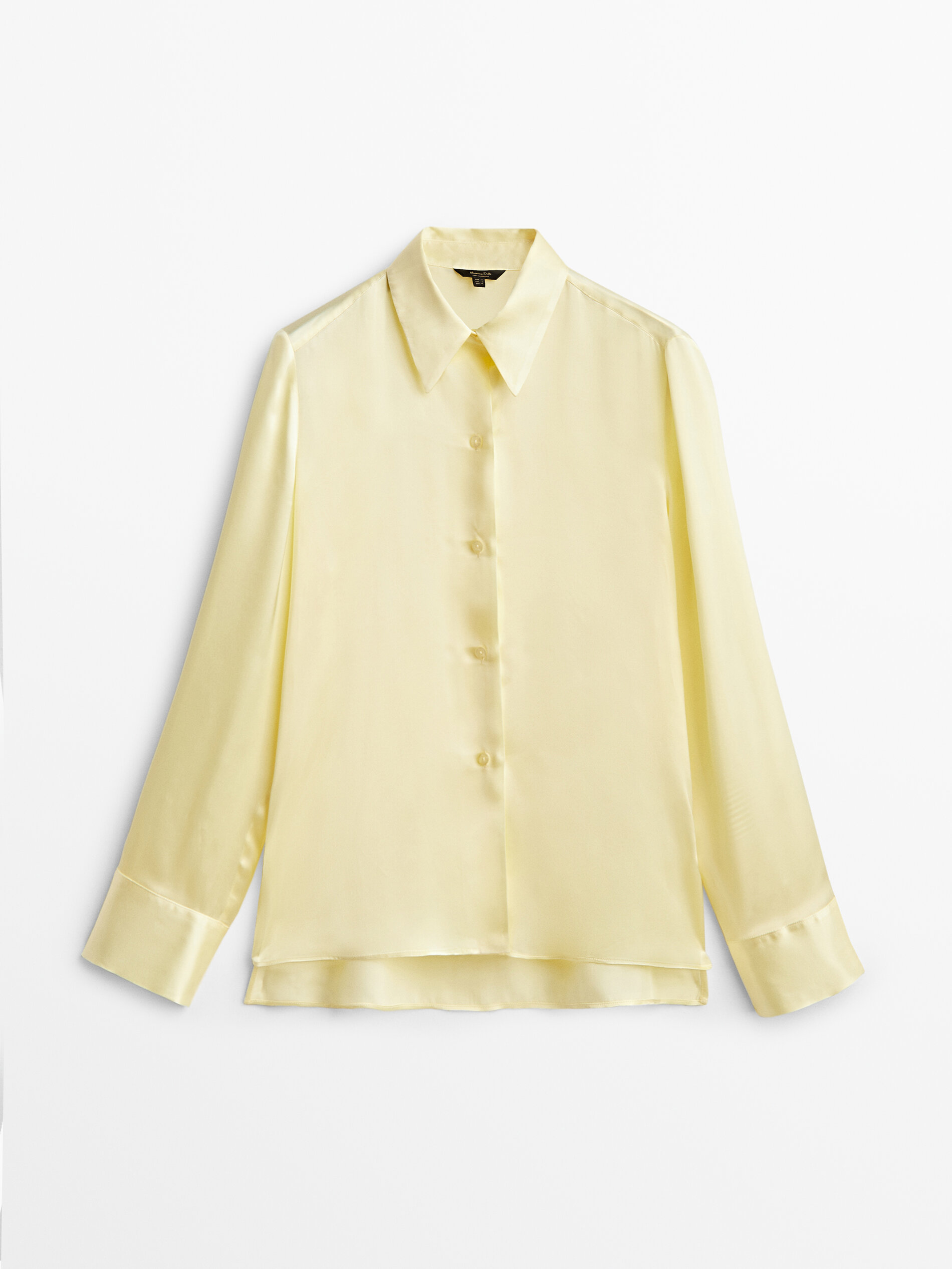 

Блуза женская Massimo Dutti 05132525300 желтая XS, 05132525300