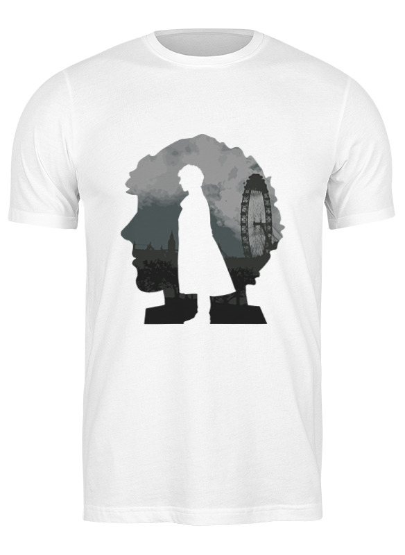 

Футболка унисекс Printio Шерлок холмс (sherlock holmes) белая 2XL, Белый, Шерлок холмс (sherlock holmes)