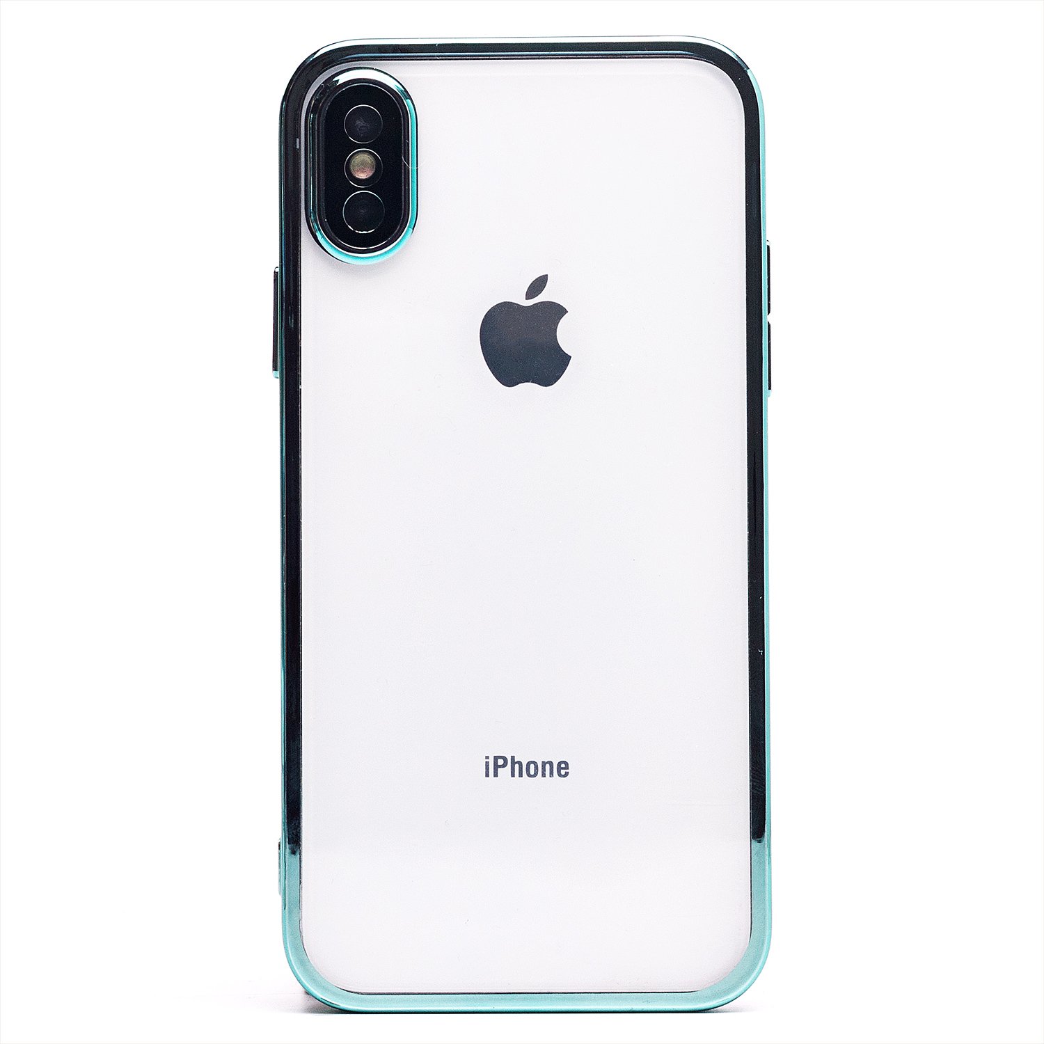 

Чехол iPhone X, iPhone Xs пластиковый с закрытой камерой <зеленый>, iPhone X