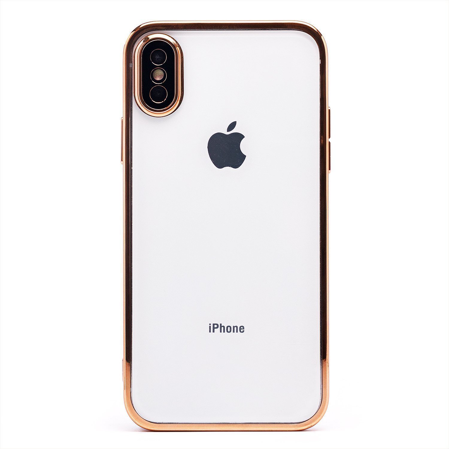 

Чехол iPhone X, iPhone Xs пластиковый с закрытой камерой <желтый>, iPhone X