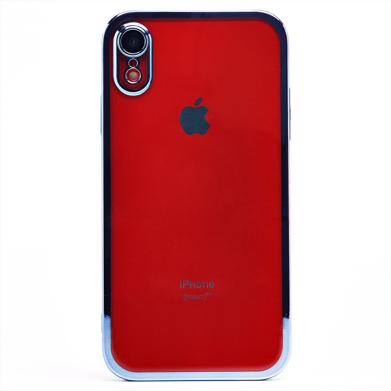 

Чехол iPhone XR пластиковый с закрытой камерой <синий>, iPhone XR