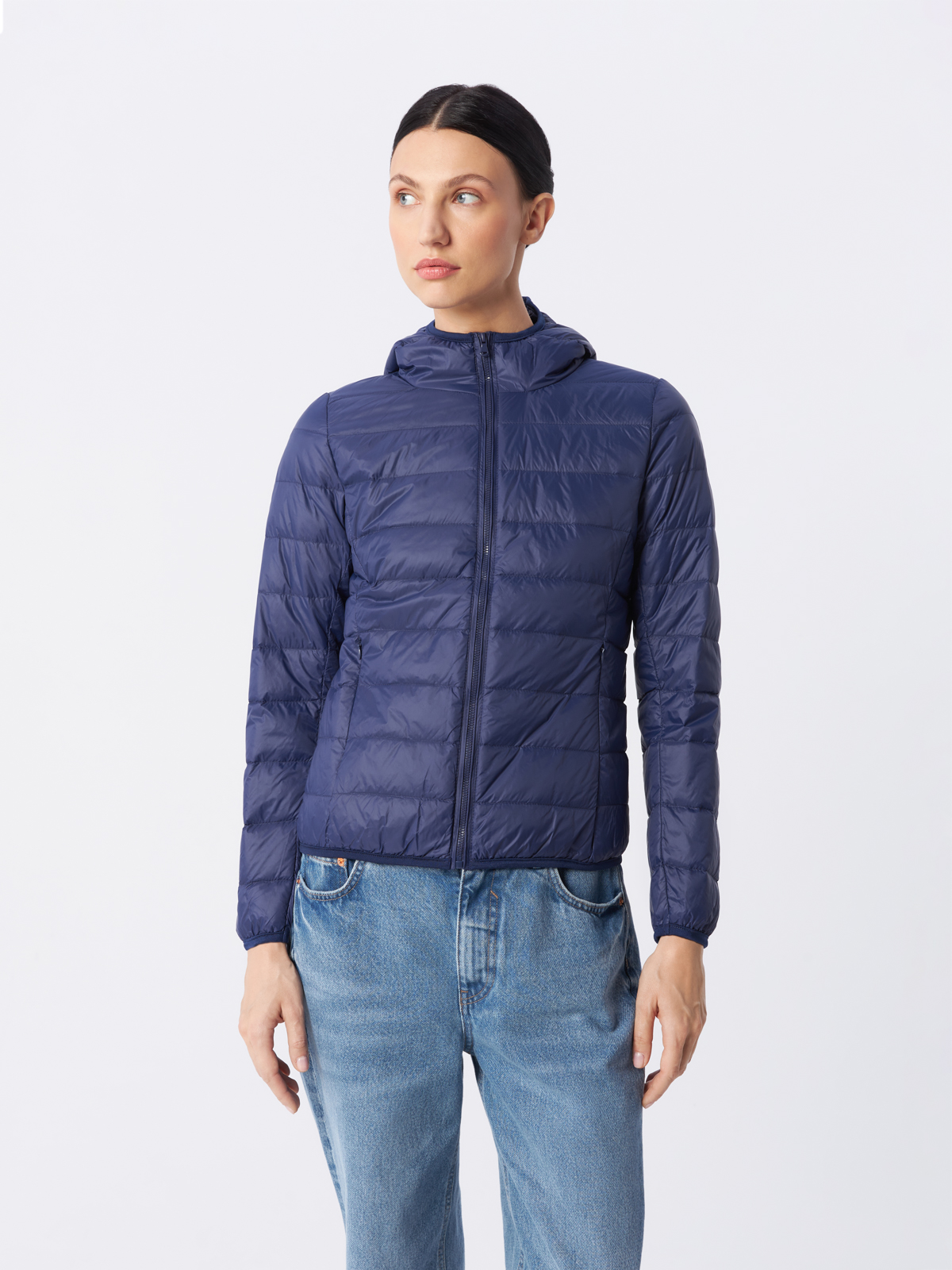 

Пуховик женский ONE MINUTE 906 синий 4XL, 906