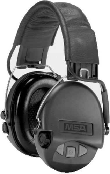 фото Наушники активные msa supreme pro, snr 25db, nrr 18db, хаки/черн., вход aux 3,5мм., 2хaaa