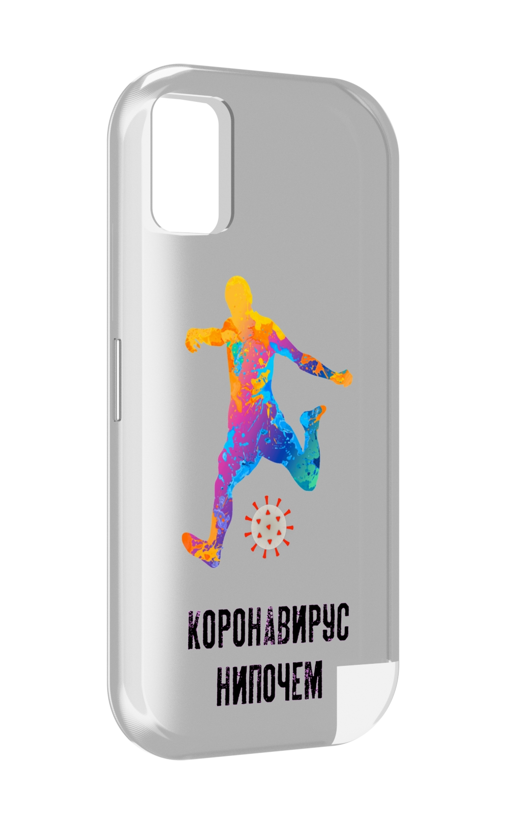 

Чехол MyPads коронавирус-нипочем для UMIDIGI A11, Прозрачный, Tocco