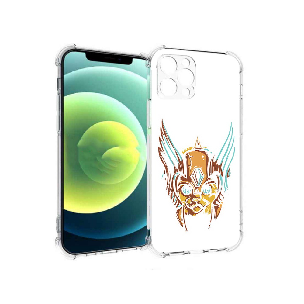 

Чехол MyPads Tocco для Apple iPhone 12 Pro тор абстракция (PT157529.613.644), Прозрачный, Tocco