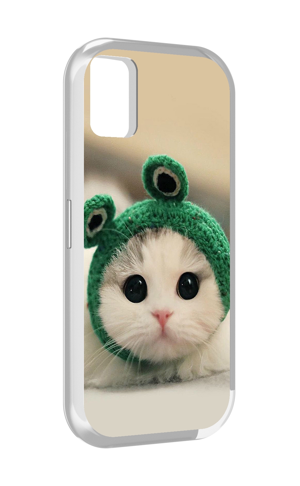 

Чехол MyPads кот-лягушка детский для UMIDIGI A11, Прозрачный, Tocco