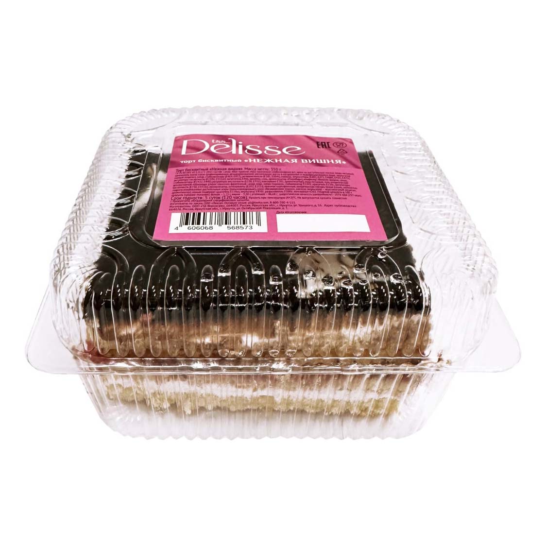 

Торт Delisse Нежная вишня 350 г