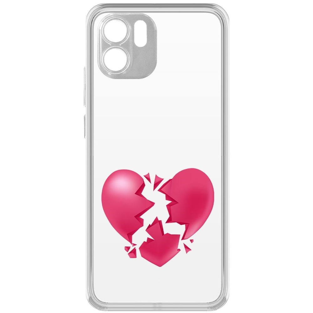 

Чехол-накладка Кейс Разбитое сердце для Xiaomi Redmi A1