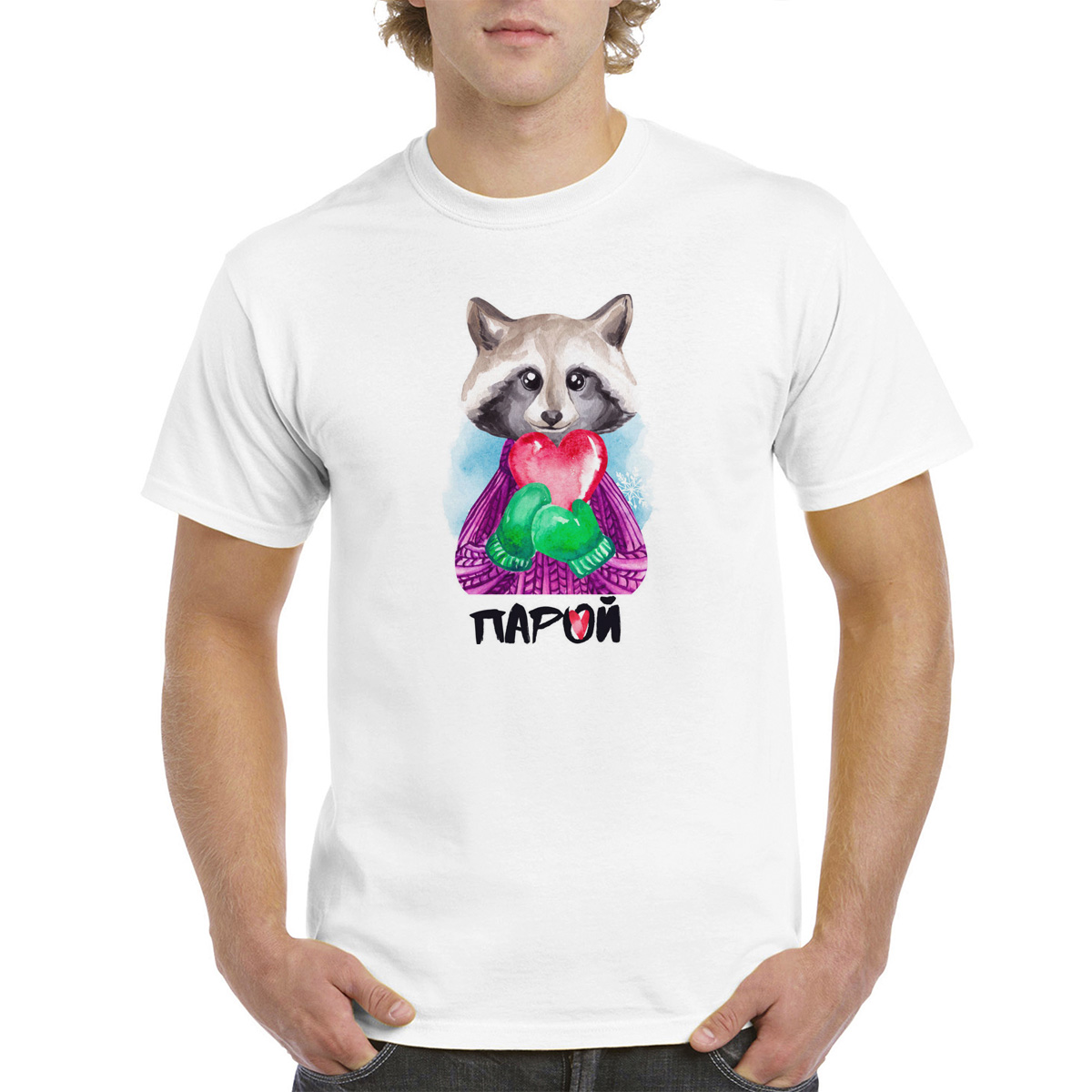 

Футболка женская CoolPodarok M0151105 белая 54 RU, Белый, M0151105