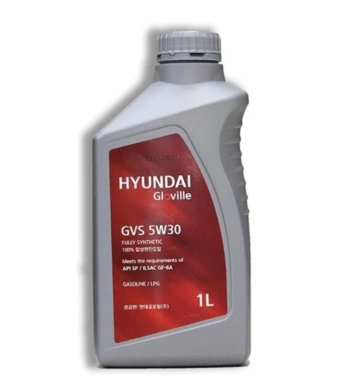 Моторное масло HYUNDAI cинтетическое Gloville GVS 5W30 1л