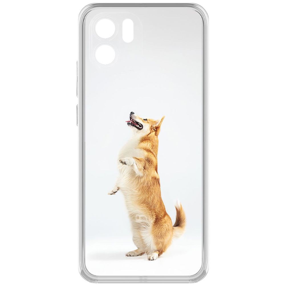 

Чехол-накладка Кейс Корги готов служить для Xiaomi Redmi A1