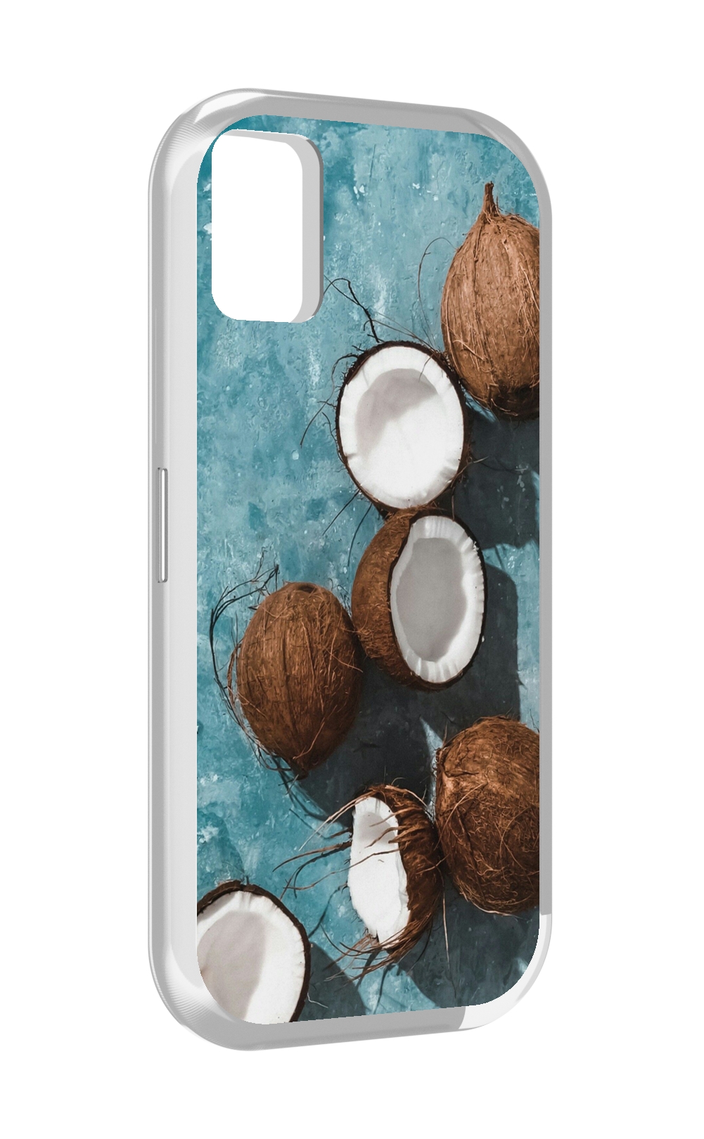 

Чехол MyPads красивые-кокосы для UMIDIGI A11, Прозрачный, Tocco