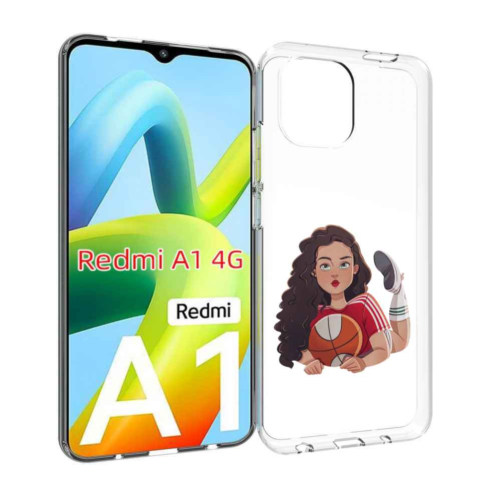 

Чехол MyPads Баскетболитска-в-гольфах женский для Xiaomi Redmi A1, Прозрачный, Tocco