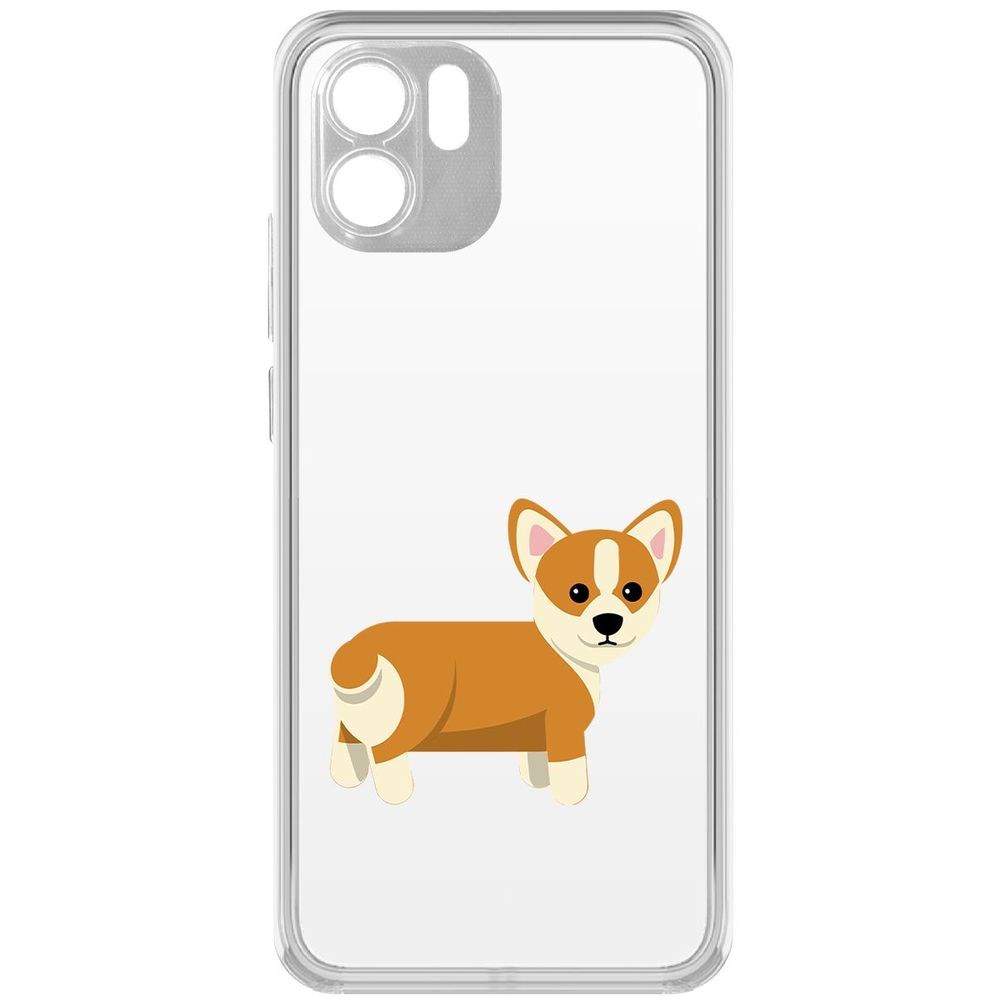 

Чехол-накладка Кейс Рисованный корги вид 1 для Xiaomi Redmi A1