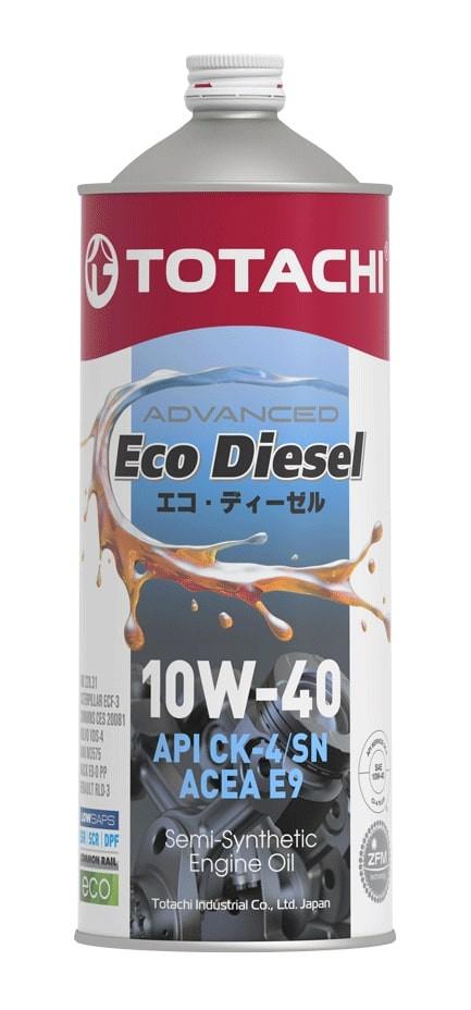 Моторное масло Totachi полусинтетическое Eco Diesel 10W40 1л