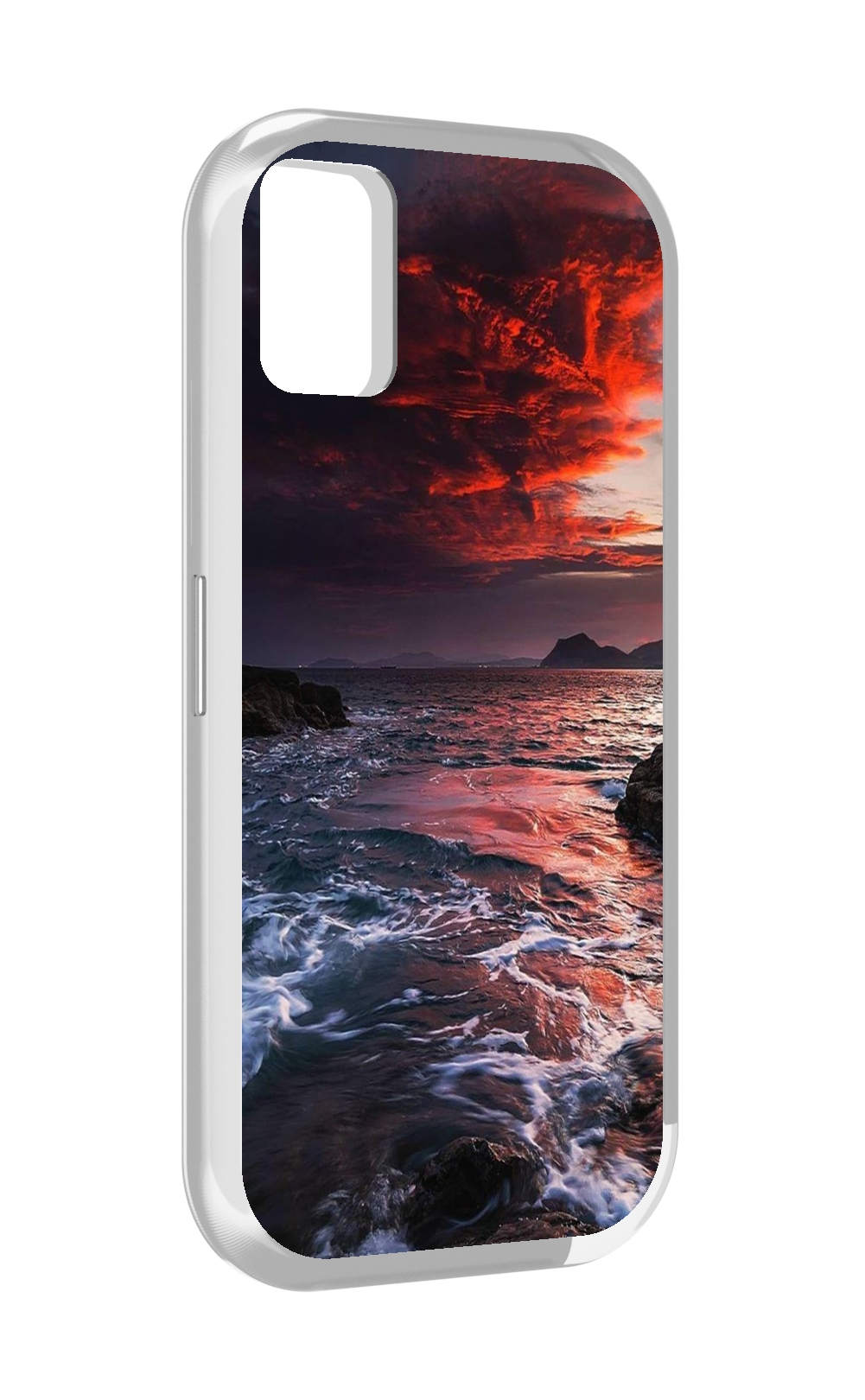 

Чехол MyPads красивый залив для UMIDIGI A11, Прозрачный, Tocco