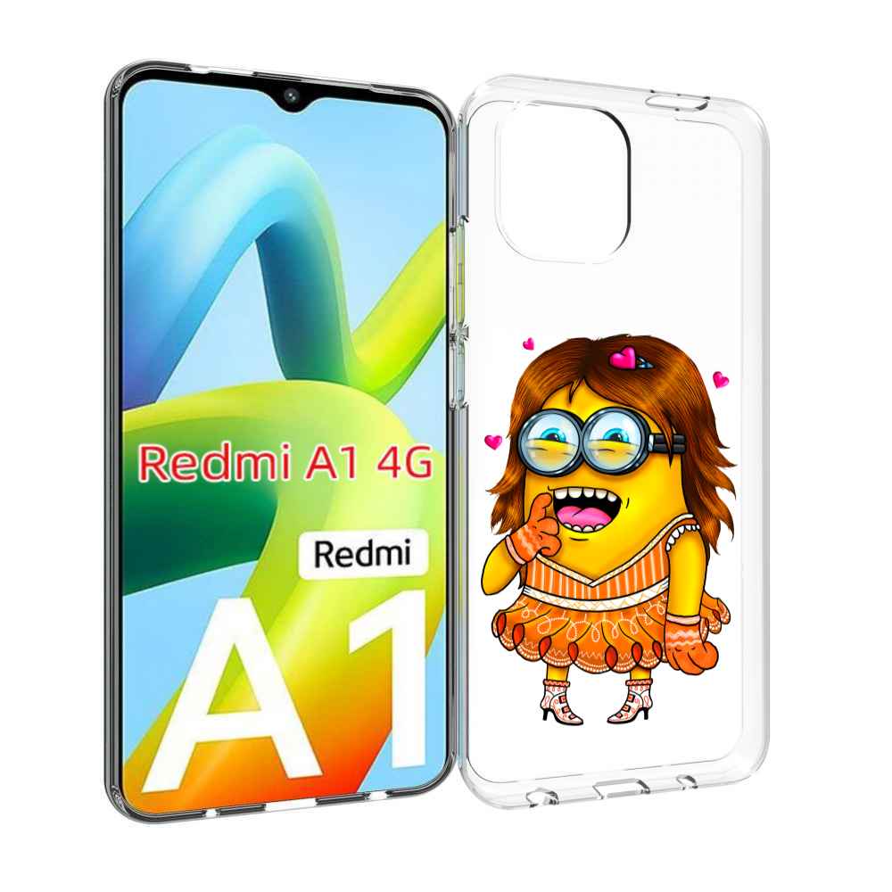 Чехол MyPads Миньон девочка для Xiaomi Redmi A1