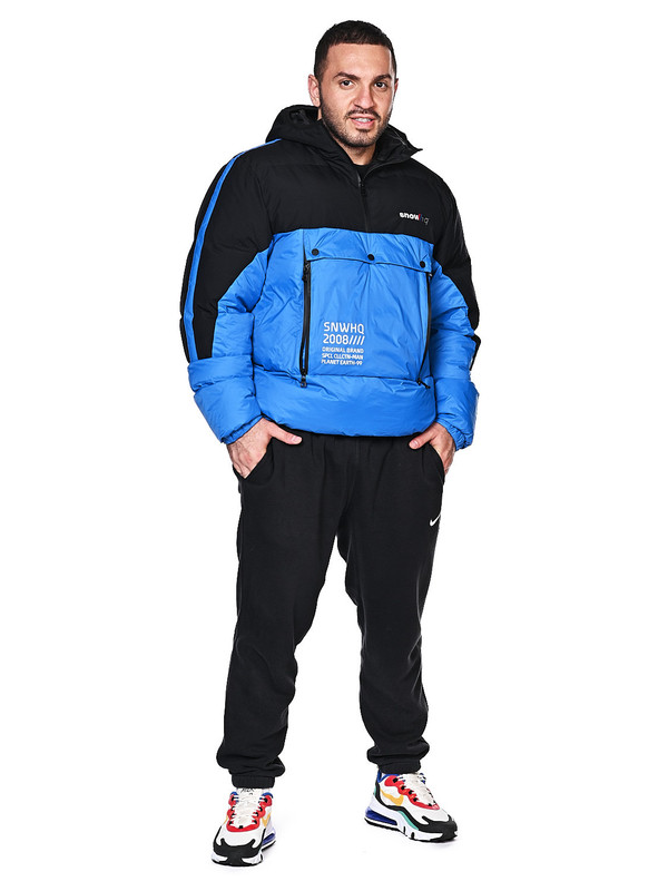 

Анорак мужской SNOW HEADQUARTER A-0112 синий XL, A-0112