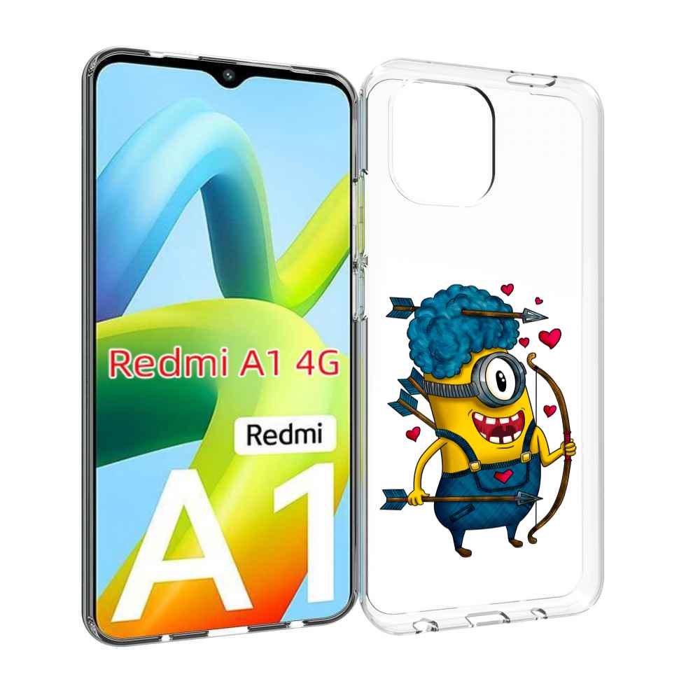 

Чехол MyPads Миньон купидон для Xiaomi Redmi A1, Прозрачный, Tocco