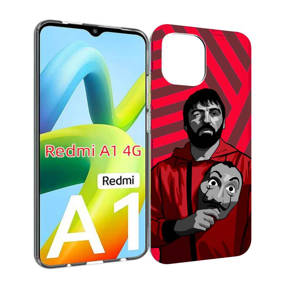 

Чехол MyPads Богата-Бумажный-дом для Xiaomi Redmi A1, Прозрачный, Tocco