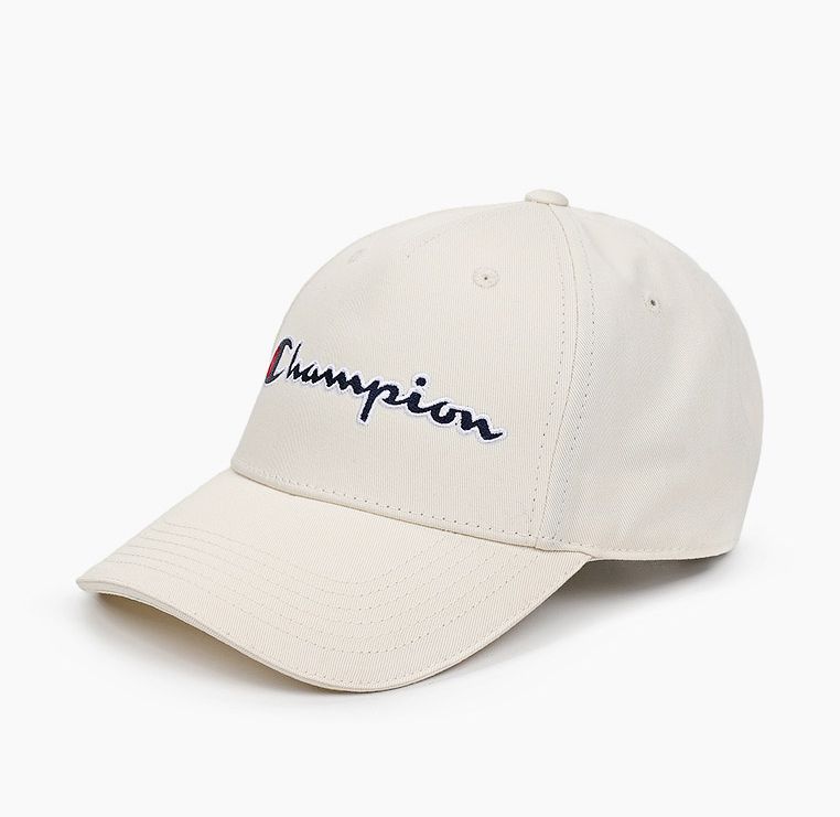 

Бейсболка мужская Champion 804480 белая, One Size, 804480