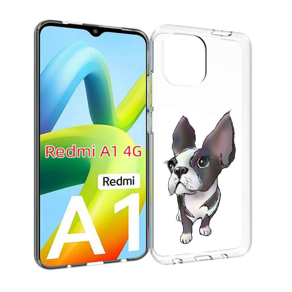 

Чехол MyPads Бульдожка для Xiaomi Redmi A1, Прозрачный, Tocco