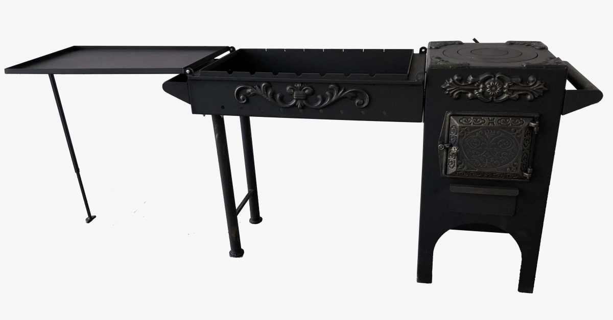 Кухня-мангал Березка ДТ-3 Эксклюзив