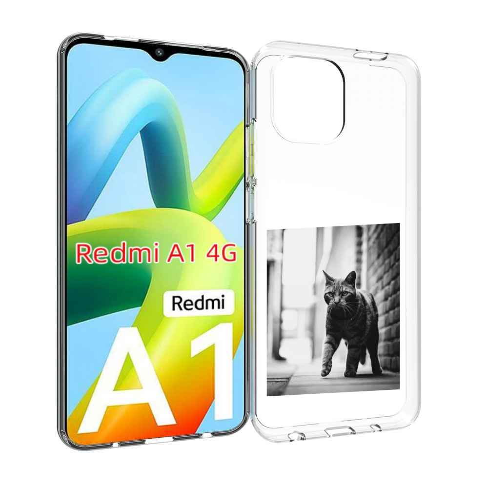 Чехол MyPads Важный-кот для Xiaomi Redmi A1