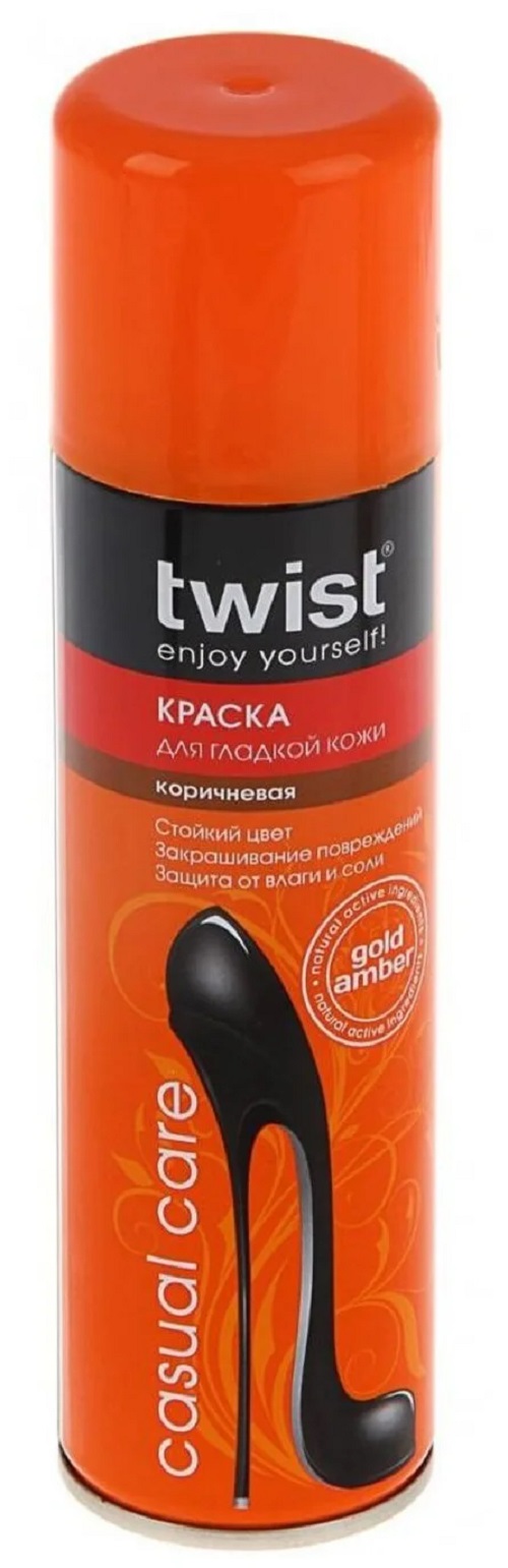 Краска для обуви Twist 9042 коричневая