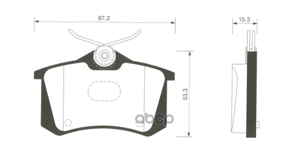 

Тормозные колодки Sangsin brake задние SP1391