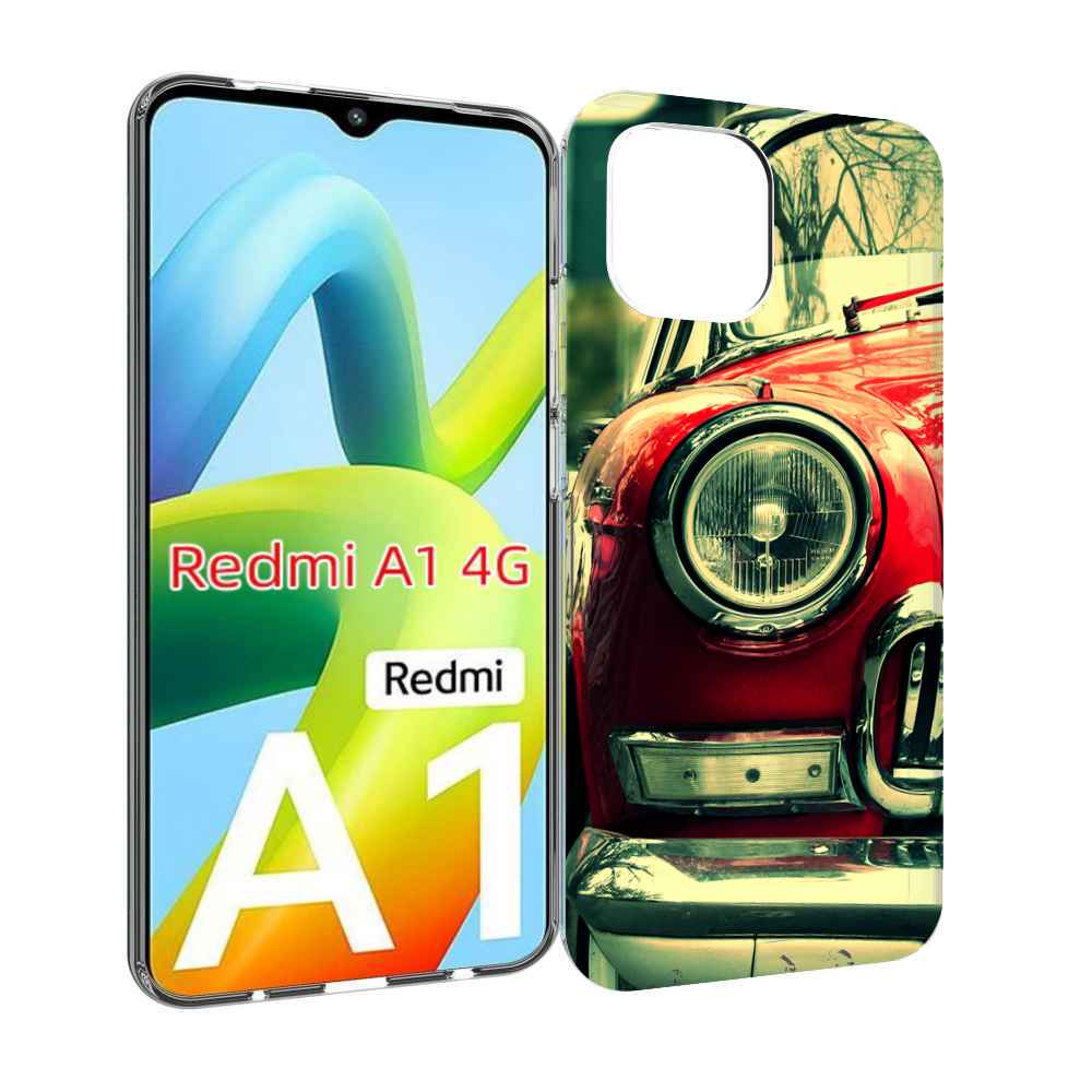 

Чехол MyPads Винтажная-машина мужской для Xiaomi Redmi A1, Прозрачный, Tocco
