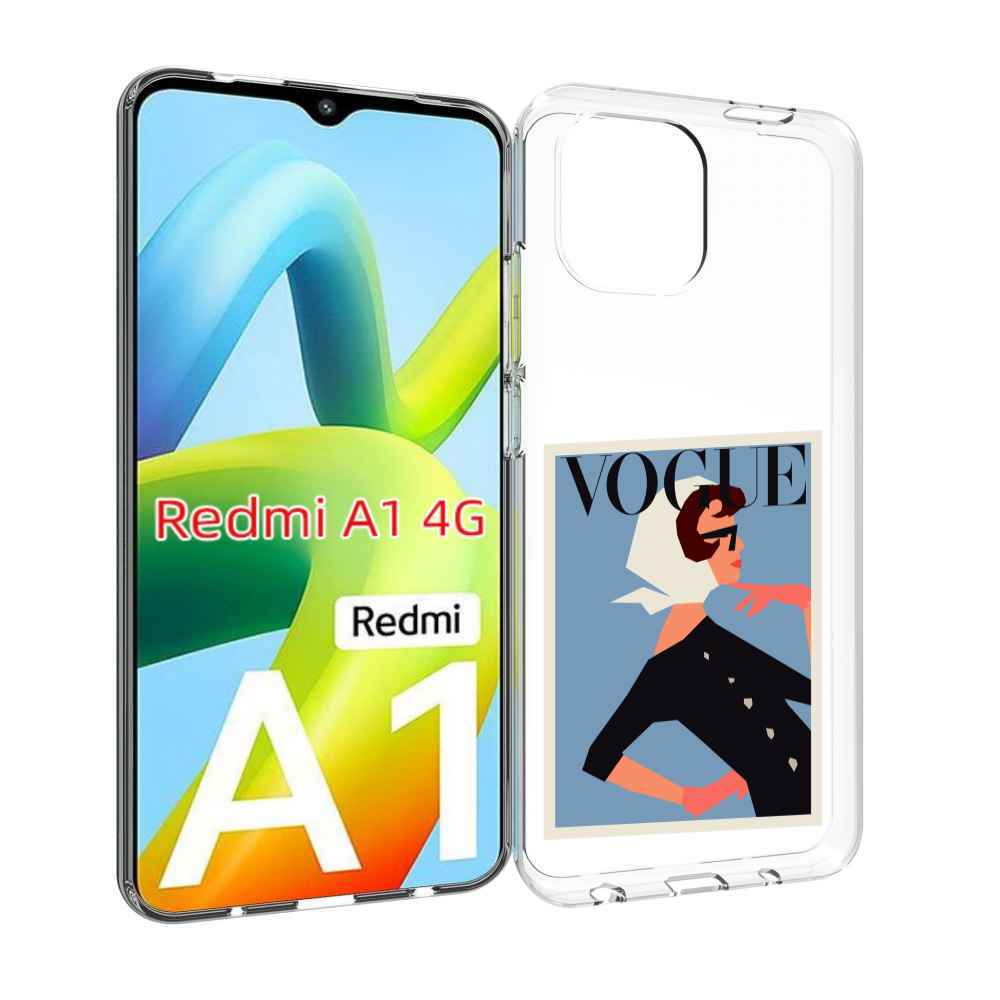 

Чехол MyPads Vogue картинка для Xiaomi Redmi A1, Прозрачный, Tocco