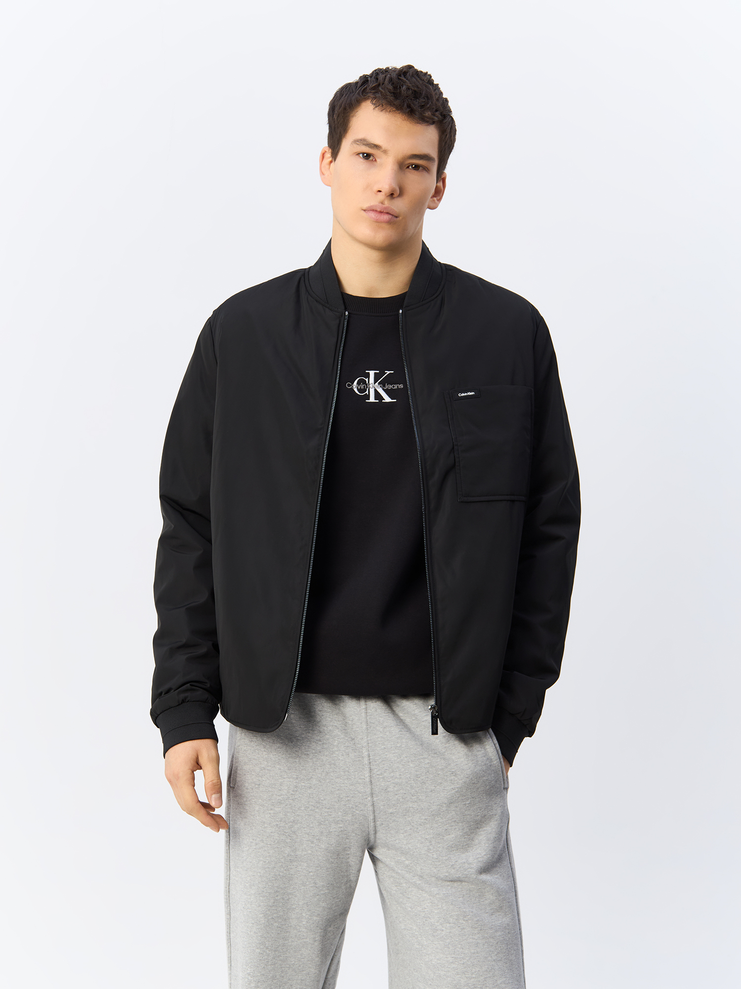 

Куртка мужская Calvin Klein K10K109486 черная 2XL, Черный, K10K109486