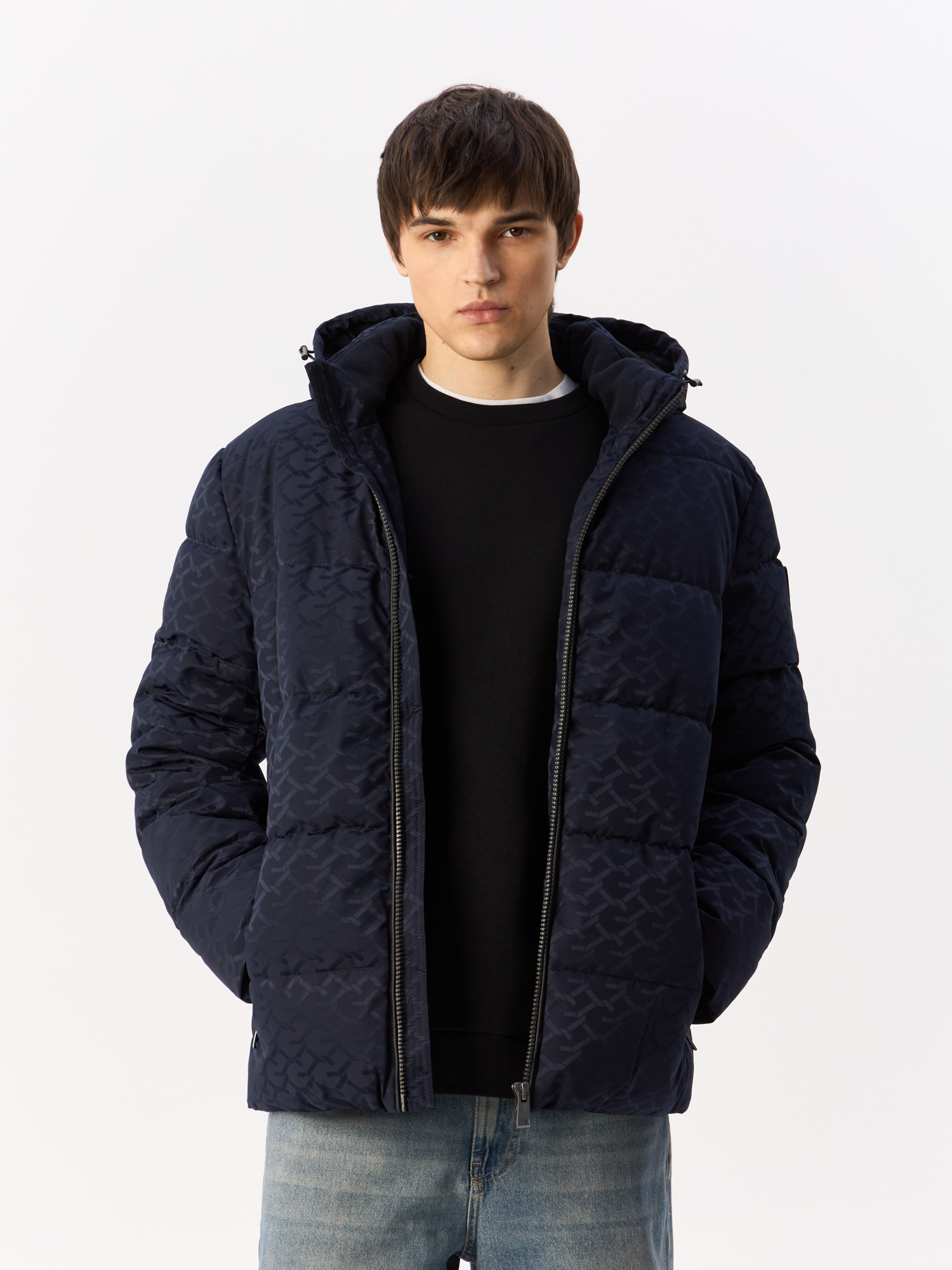 

Куртка мужская Guess M4BL42WG9L2 синяя S, Синий, M4BL42WG9L2