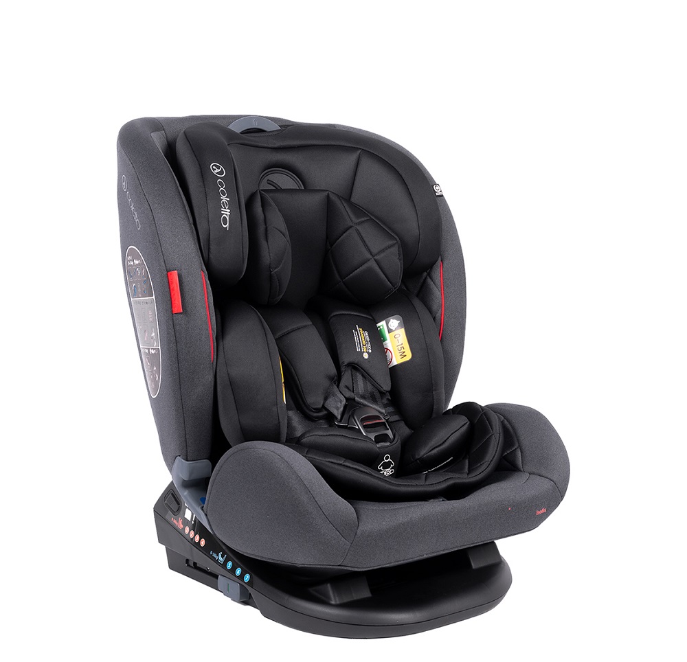 фото Автокресло coletto cascade isofix цв.серый гр.0/1/2/3