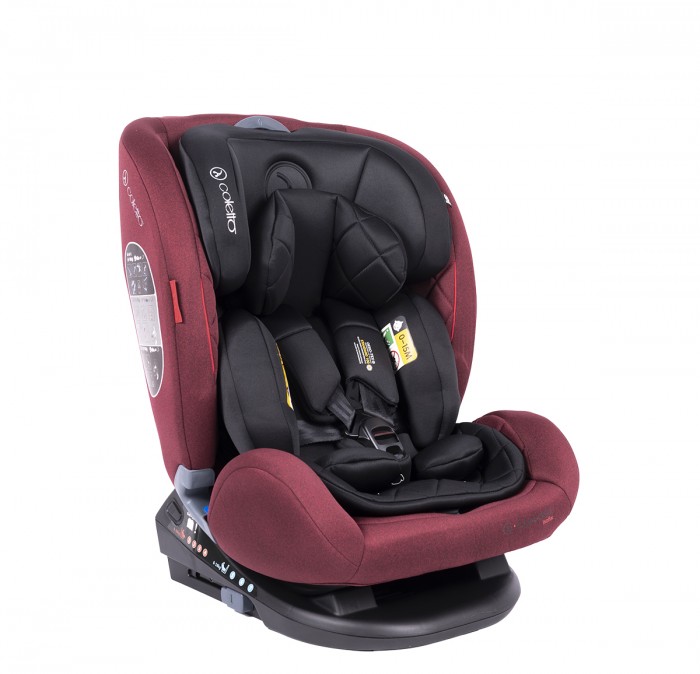 фото Автокресло coletto cascade isofix цв.красный гр.0/1/2/3