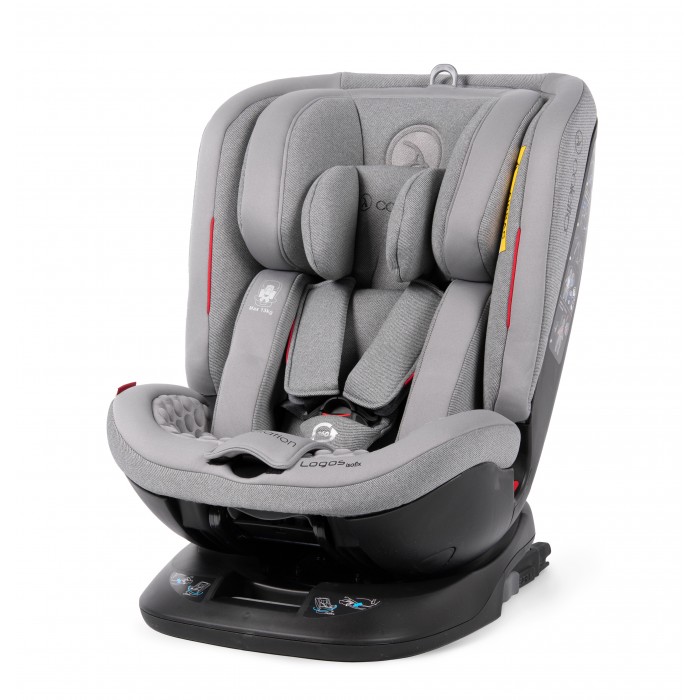 фото Автокресло coletto logos isofix цв.серый гр.0/1/2/3