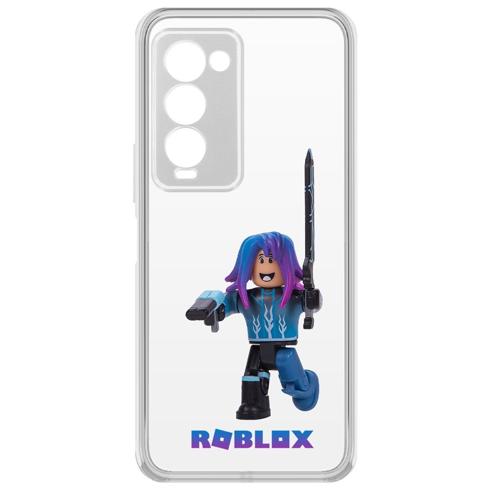 Чехол-накладка Roblox-Паркурщик для TECNO Camon 18 Premier