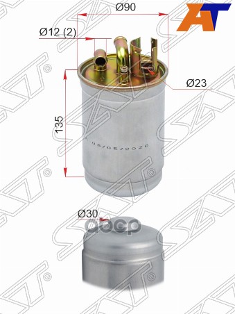 

Фильтр Топливный Audi A6/C5 2.5 Tdi 97-05/Vw Passat B5 2.5 Tdi 96-05 Sat St-057127401