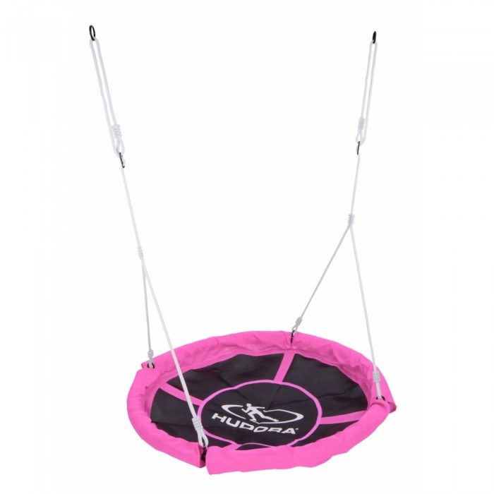 фото Качели-гнездо hudora nest swing 90 pink/розовые (72147)