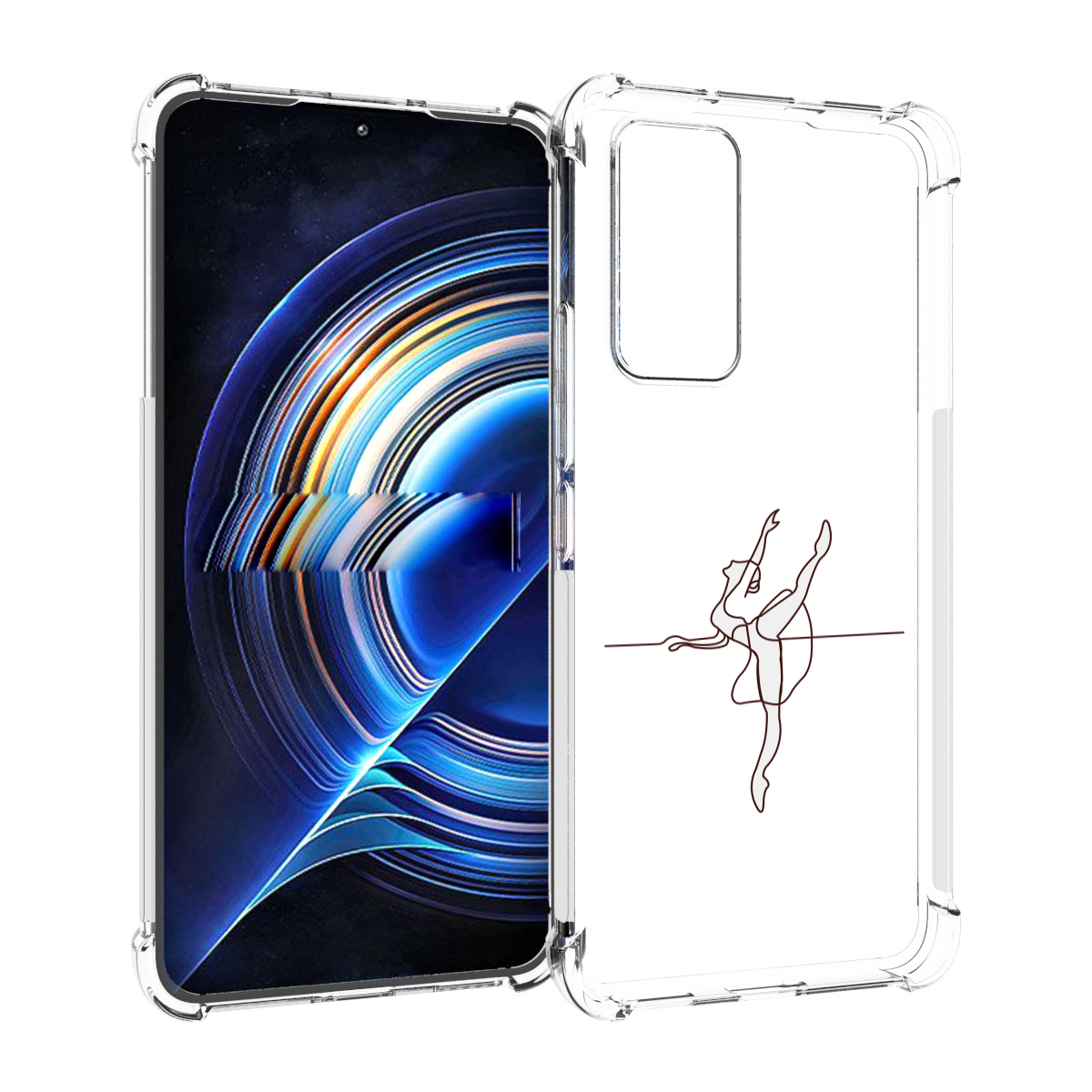 

Чехол MyPads маленькая-баллерина для Tecno Camon 19 Neo, Прозрачный, Tocco