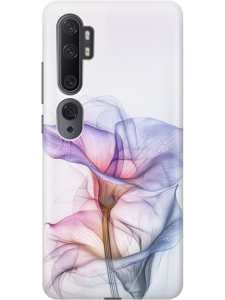 

Силиконовый чехол на Xiaomi Mi Note 10 / Note 10 Pro с принтом "Прозрачные калы", Прозрачный;белый;серый;фиолетовый, 722362021