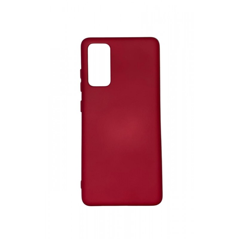 фото Чехол silicone для samsung galaxy s20 fe (бордовый) ёmart