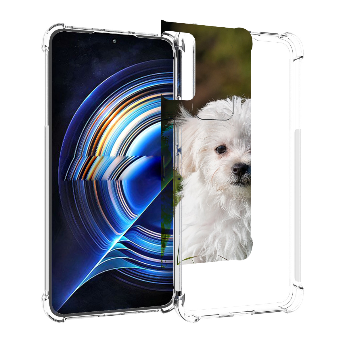 

Чехол MyPads мальтииская-болонка для Tecno Camon 19 Neo, Прозрачный, Tocco