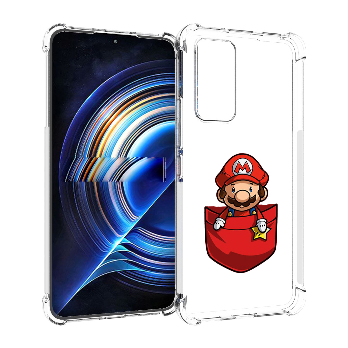 

Чехол MyPads марио в кармашке детский для Tecno Camon 19 Neo, Прозрачный, Tocco
