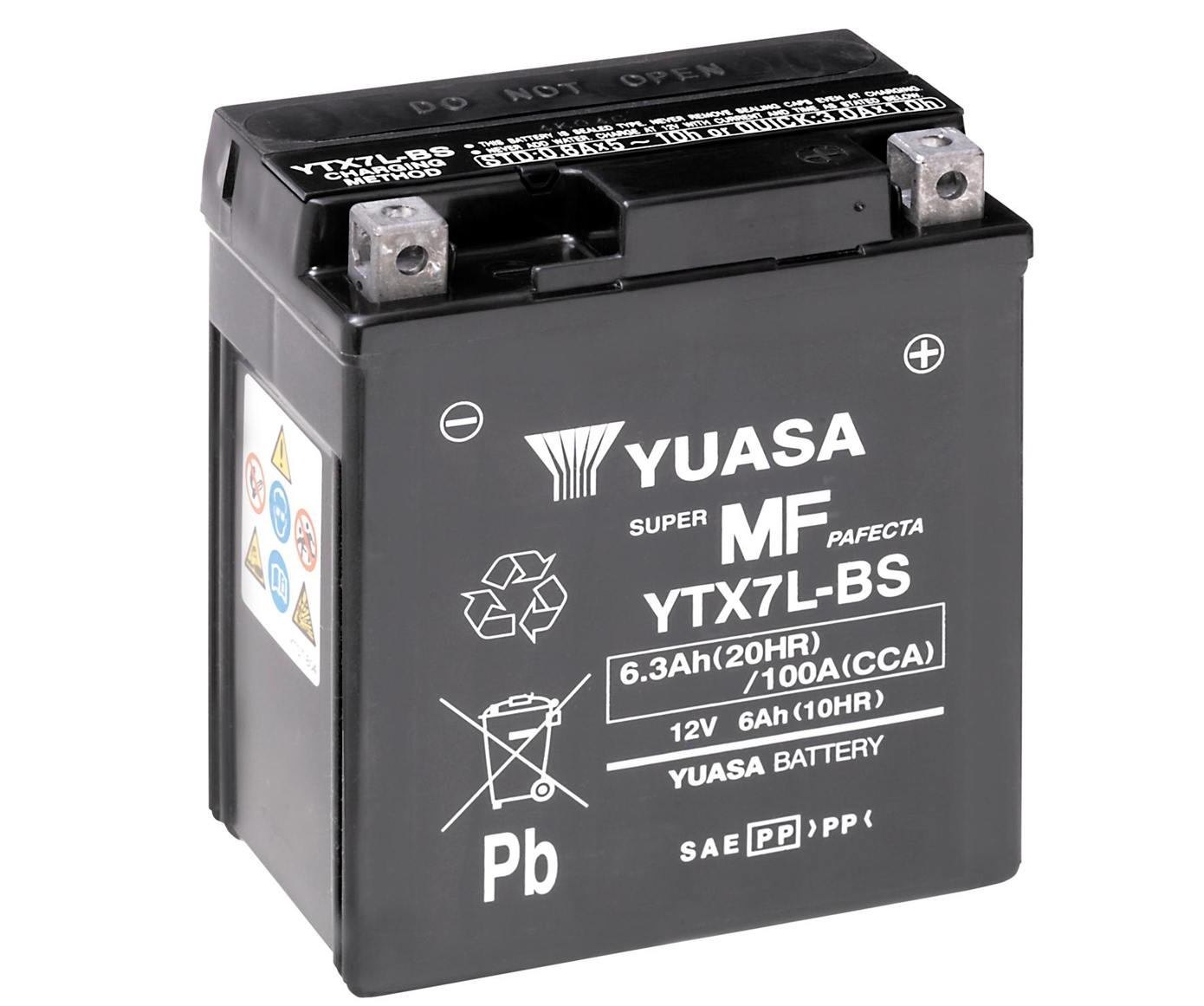 Аккумулятор YUASA YTX7L-BS