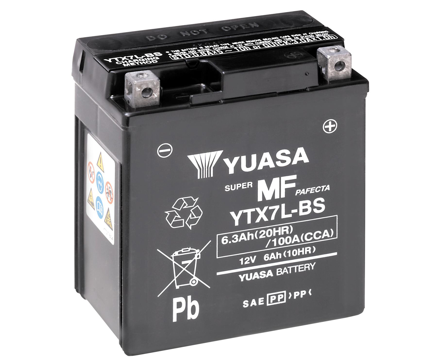 фото Аккумулятор yuasa ytx7l-bs